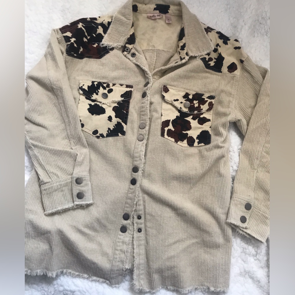 Willow & Root Corduroy Shacket